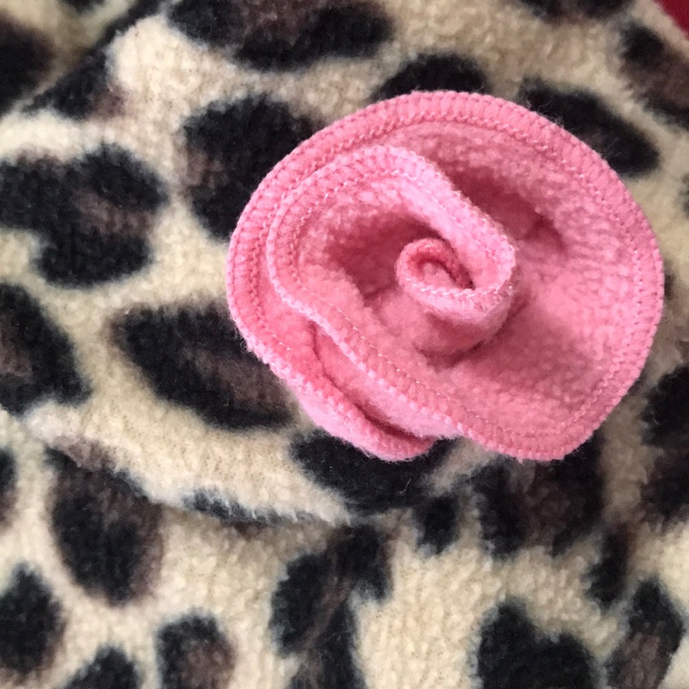 Mack & Co. Leopard Print Fleece Jacket - Picture 4 of 5